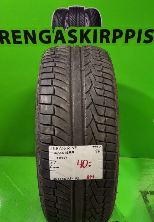 255/55R19 Accelera Tota 111V kesä 6mm / 8P1