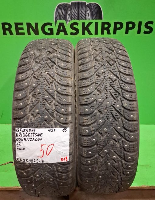 185/65R15 Bridgestone Noranza 001 92T nasta 7mm / K13