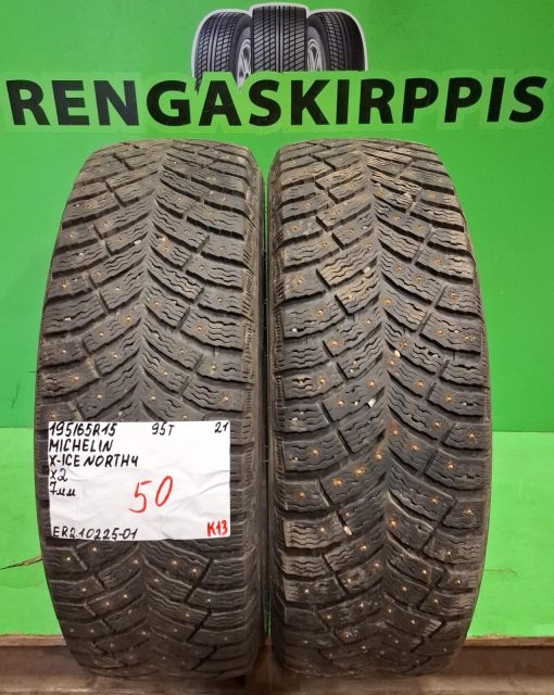 195/65R15 Michelin X-Ice North 4 95T nasta 7mm / K13