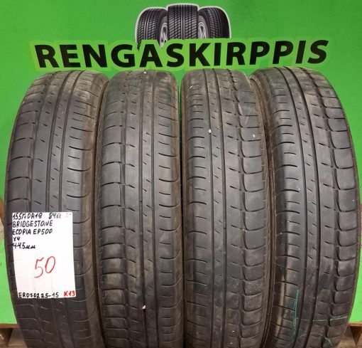 155/70R19 Bridgestone Ecopia EP500 84Q kesä 4-4,5mm / K13