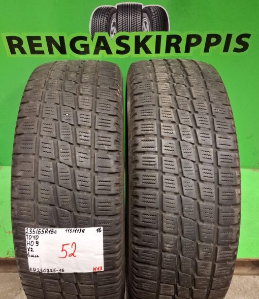 235/65R16C Toyo H09 115/113R kitka 6mm / K13