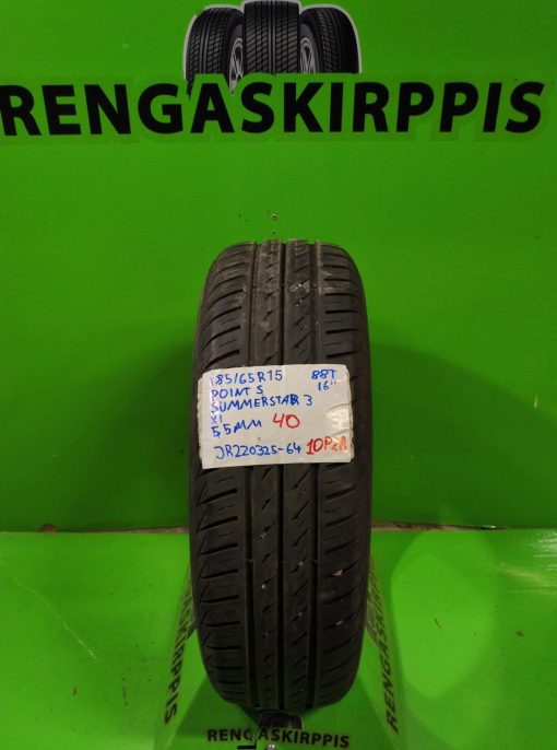 185/65R15 PointS Summerstar 3 88T kesä 5,5mm / 3V4-2