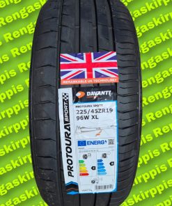 225/45R19 Davanti Protoura Sport 96W XL C, B 70dB/ kesä