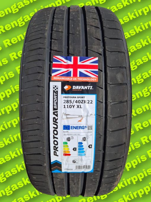 285/40R22 Davanti Protoura Sport 110Y XL C, B 71dB/ kesä