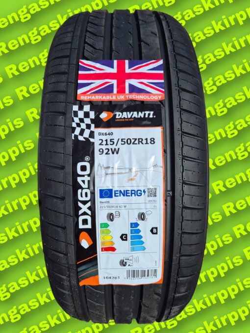 215/50R18 Davanti DX640 92W C, B 68dB/ kesä