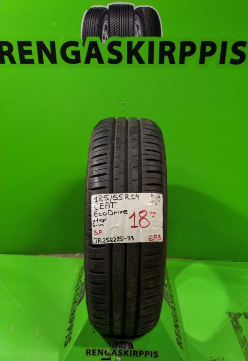 185/65R14 Ceat Eco Drive 86H kesä 6mm / 6P3