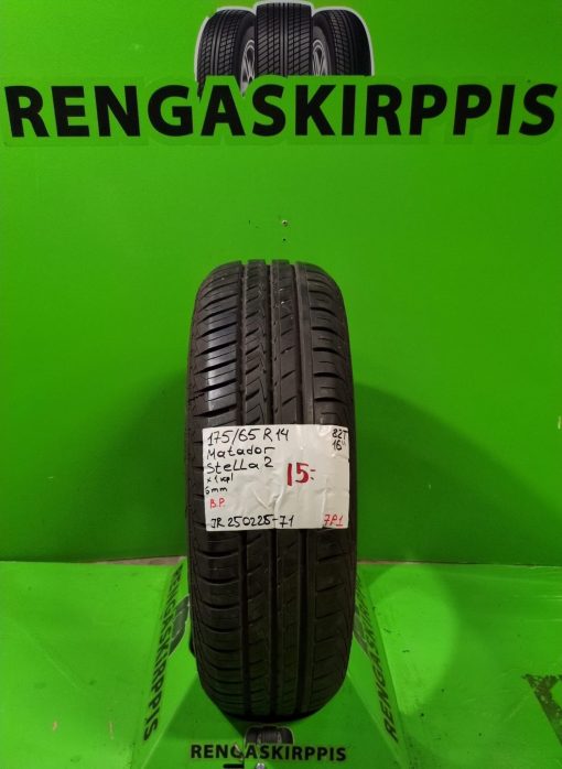 175/65R14 Matador Stella 2 82T kesä 6mm / 7P1