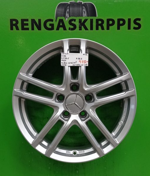 17" 5x112 ET48,5 K66,6 17"x7 Oem Uudenveroiset / H448