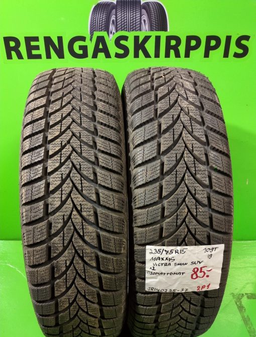 235/75R15 Maxxis Victra Snow Suv 109T kitka ajamattomat / 2P1