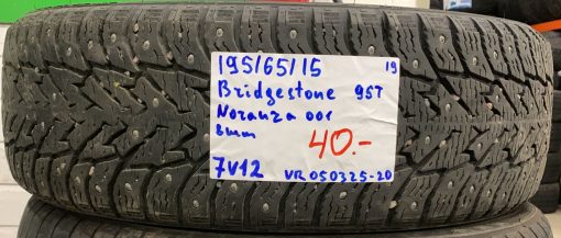 195/65R15 Bridgestone Noranza 001 95T nasta 8mm / 7V12