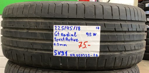 225/45R18 GT Radial Sport Active 95W kesä 6,5mm / 5V91