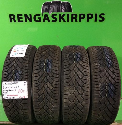 175/65R14 Continental VikingContact 7 86T kitka ajamattomat / 1-1A