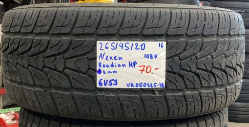 265/45R20 Nexen Roadian HP 108V kesä 5mm / 6V53