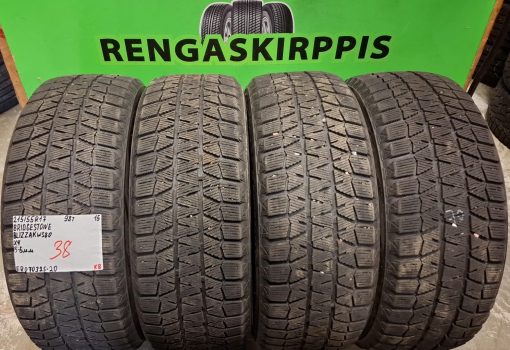 215/55R17 Bridgestone Blizzak WS80 kitka 5-6mm / K8