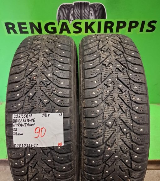 225/65R17 Bridgestone Noranza 001 106T nasta 8,5mm / K8