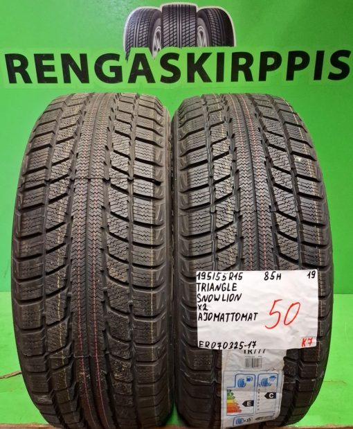 195/55R15 Triangle Snow Lion 85H kitka ajamattomat / K7