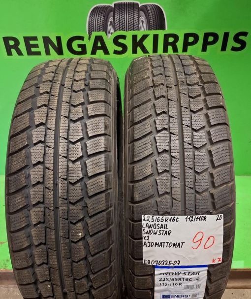 225/65R16C Landsail Snow Star 112/110R kitka ajamattomat / K7