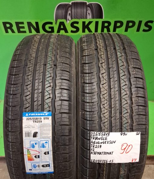 225/55R19 Triangle Advante X Suv 99V kesä ajamattomat / K4
