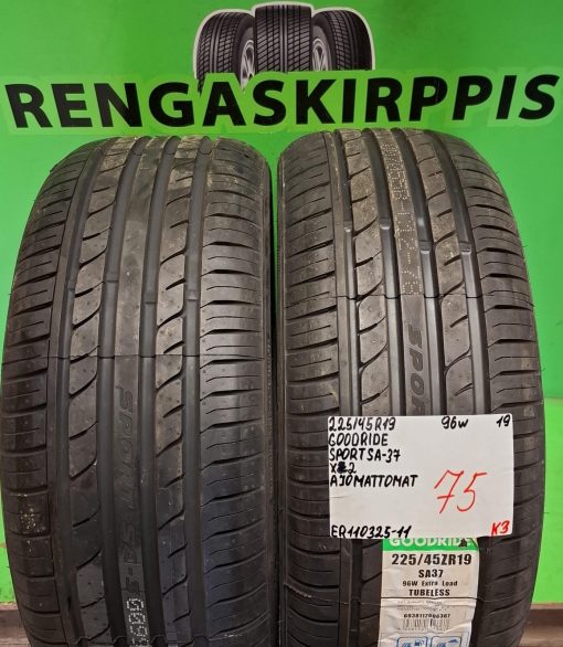 225/45R19 Goodride Sport SA37 96W kesä ajamattomat / K3