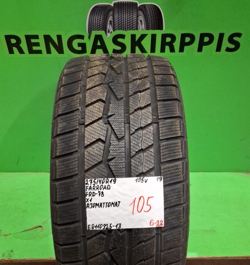 275/40R19 Farroad FRD78 105V kitka ajamattomat / 6-22