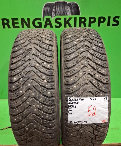 185/65R15 Nokian HKPL 8 92T nasta 8mm / K6