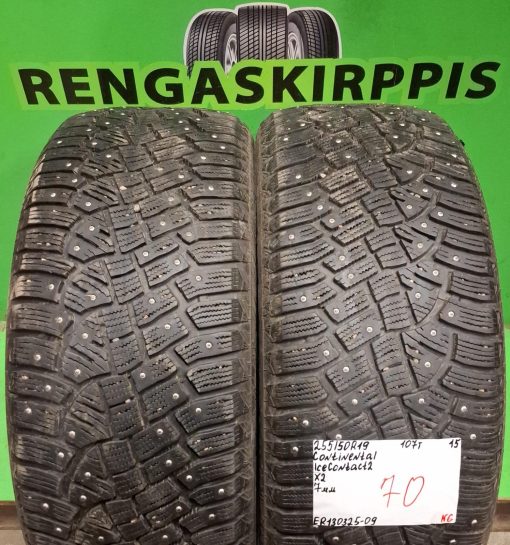 255/50R19 Continental IceContact 2 107T nasta 7mm / K6