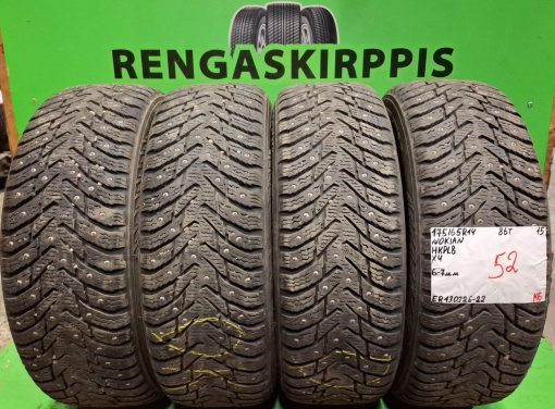 175/65R14 Nokian HKPL 8 nasta 6-7mm / K6