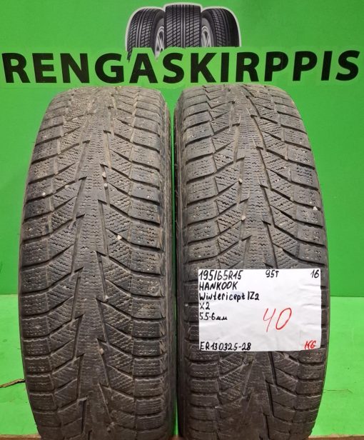 195/65R15 Hankook Winter ICept IZ2 95T kitka 5,5-6mm / K6