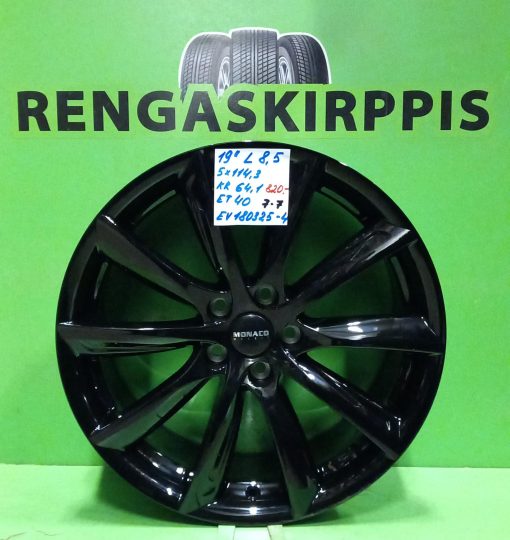 19" 5x114,3 K64,1 ET40 L8,5"