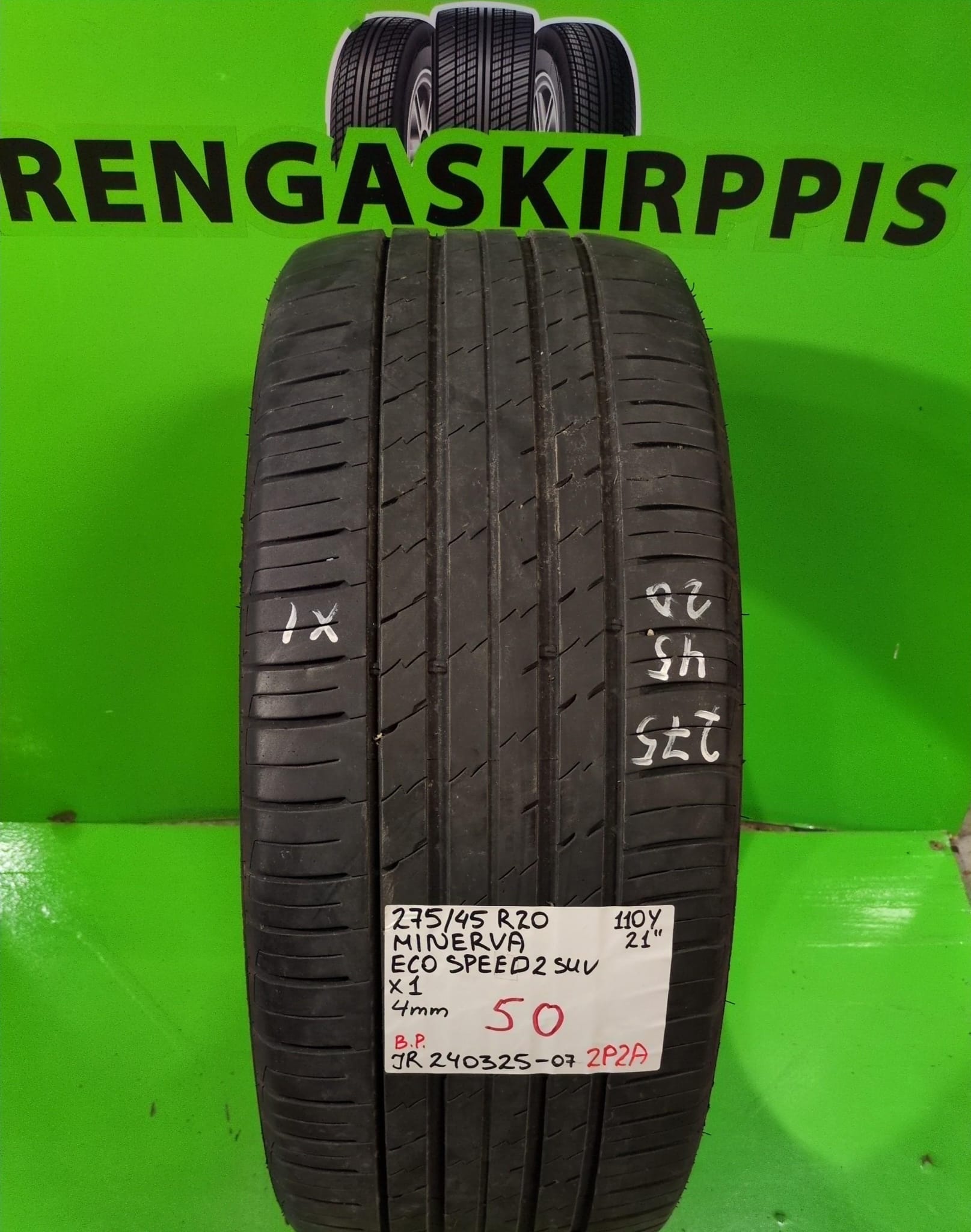 275/45R20 Minerva Eco Speed 2 Suv 110Y kesä 4mm / 3V7-1 