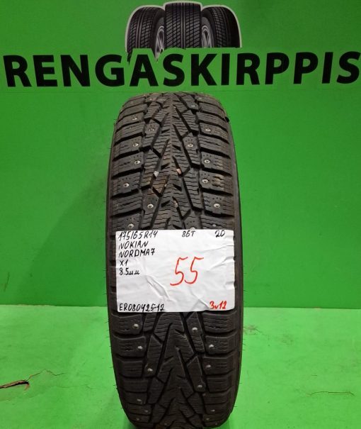 175/65R14 Nokian Nordman 7 86T nasta 8,5mm / 3V12