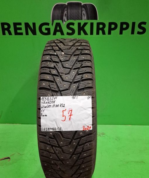 185/65R14 Hankook Winter IPike RS2 90T nasta 8mm / 3V21