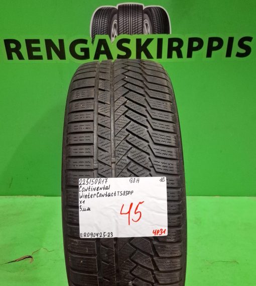 225/50R17 Continental WinterContact TS850P 98H kitka 5mm / 4P31