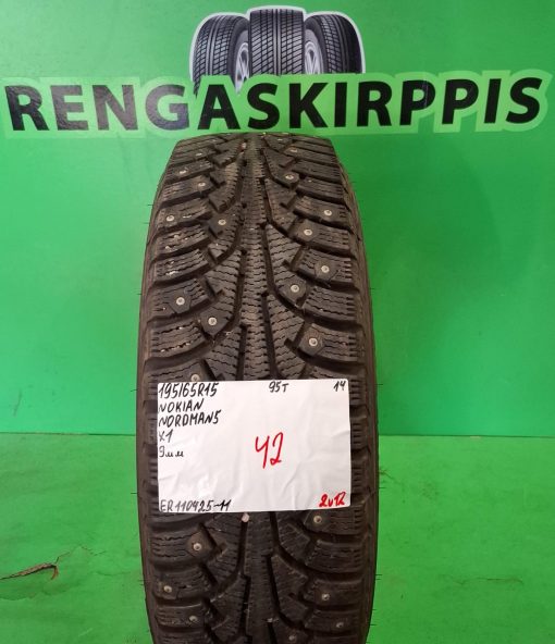 195/65R15 Nokian Nordman 5 95T nasta 9mm / 2V12