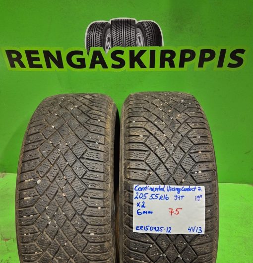 205/55R16 Continental VikingContact 7 94T kitka 6mm / 4V13