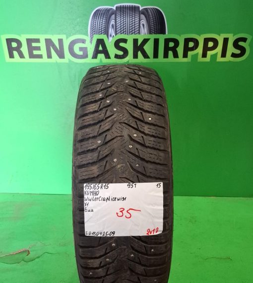 195/65R15 Kumho WinterCraft Ice Wi31 95T nasta 6mm / 2V12