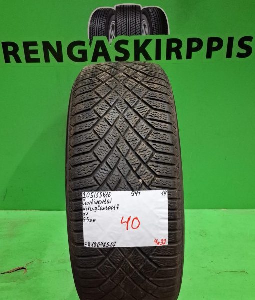 205/55R16 Continental VikingContact 7 94T kitka 5,5mm / 4V32