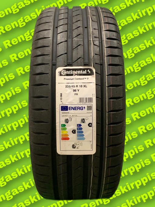 235/45R18 Continental Premium Contact 7 98Y XL C, A 72dB/ kesä