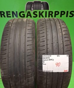 205/55R16 Hankook Ventus prime 2 91V kesä 4mm / 3P12