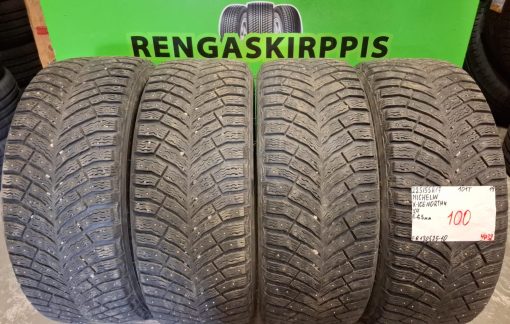 225/55R17 Michelin X-Ice North 4 101T nasta 6-6,5mm / 4P32