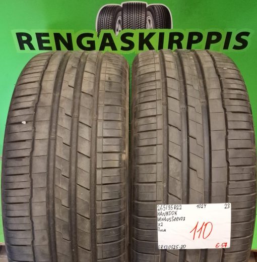 265/35R22 Hankook Ventus S1 Evo 3 102Y kesä 7mm / 6-57