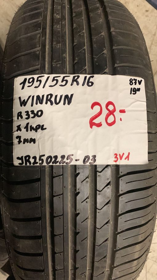 195/55R16 Winrun R330 87V kesä 7mm / 5V12-2