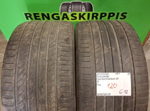 325/35R22 Continental ContiSportContact 5P 110Y kesä 5mm / 6-42