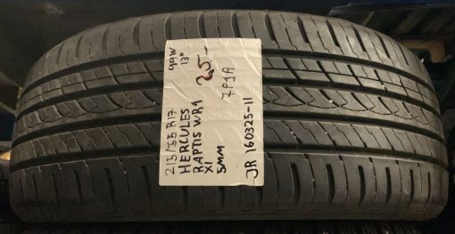 215/55R17 Hercules raptis WR1 99W kesä 5mm / 3V9-2