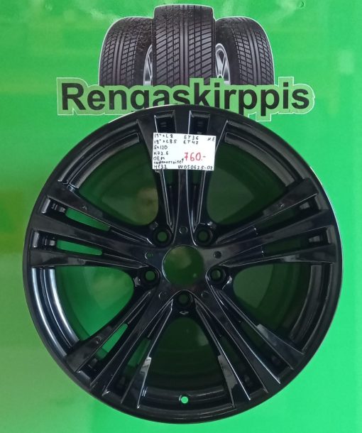 19" 5x120 ET36/37 K72,6 19"x8/8,5 Oem Uudenveroiset / H132
