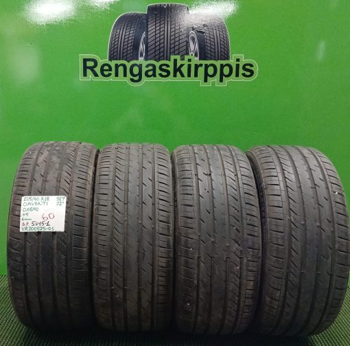 225/40R18 Davanti DX640 92Y kesä 6mm / 5V15-1