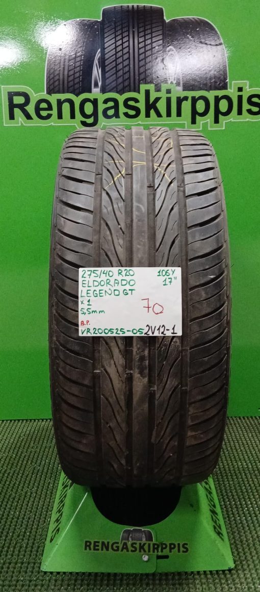 275/40R20 Eldorado Legend GT 106Y kesä 5,5mm / 2V12-1