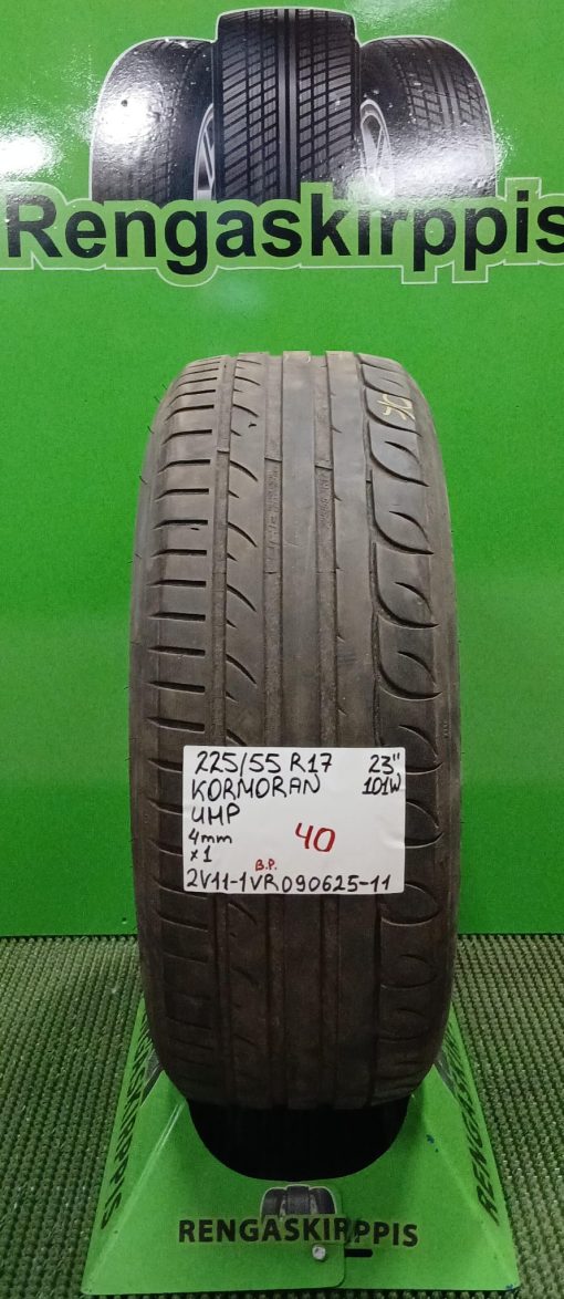225/55R17 Kormoran UHP 101W kesä 4mm / 2V11-1