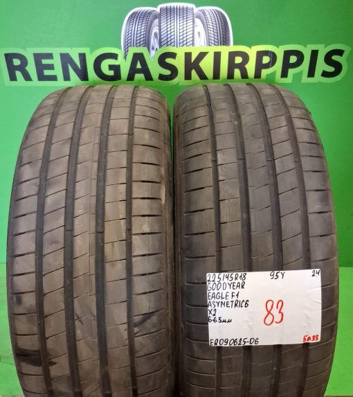 225/45R18 GoodYear Eagle F1 Asymetric 6 95Y kesä 6-6,5mm / 5P33