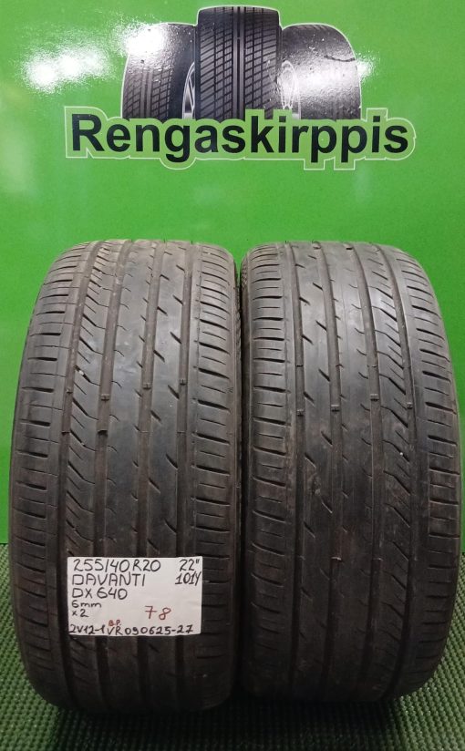 255/40R20 Davanti DX640 101Y kesä 6mm / 2V12-1